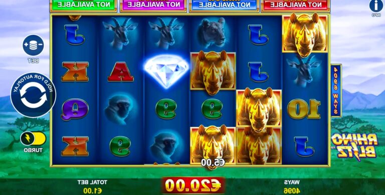 Menyusuri Alam Liar Afrika dengan Rhino Blitz Slot